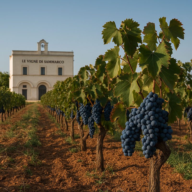 Nho Susumaniello Tại Nhà Làm Vang Le Vigne Di Sammarco