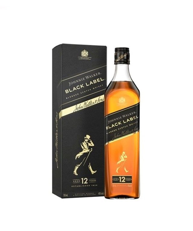 Rượu Johnnie Walker Black Label 12
