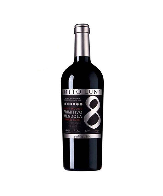Rượu Vang Ý Số 8 Otto Lune Primitivo