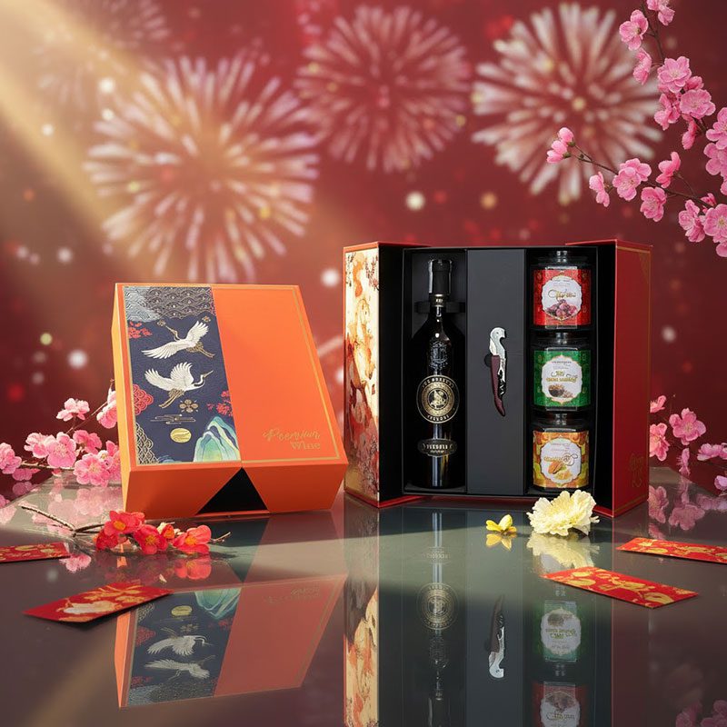 Quà Tết Rượu Vang Hạc Sơn Thủy