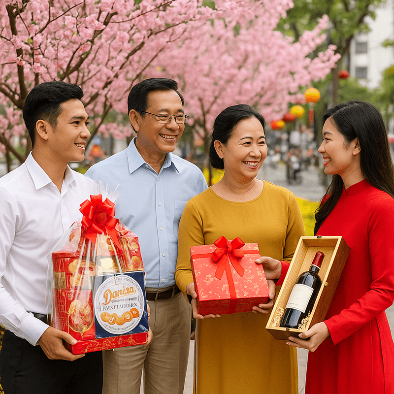 Quà Tết Tại Hồ Chí Minh