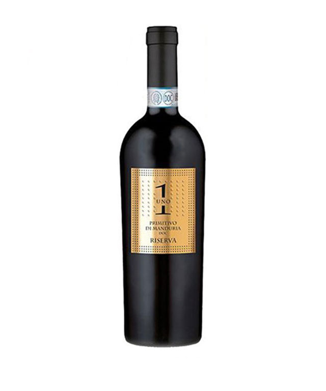 Rượu Vang Đỏ Ý Uno 1 Primitivo Di Manduria