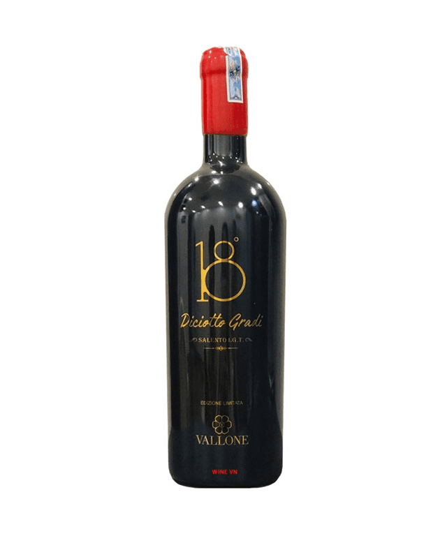 Rượu Vang Ý 18 Độ Diciotto Gradi Vallone