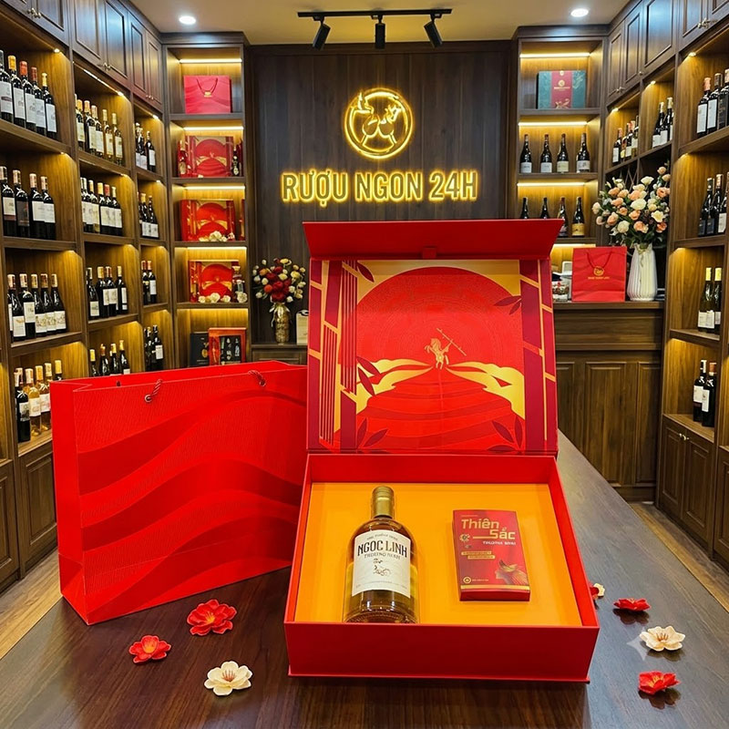 Set Quà Rượu Sâm Ruoungon24h