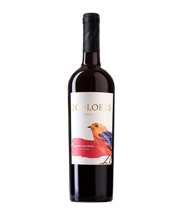 Rượu Vang Chile 7Colores Cabernet Sauvignon