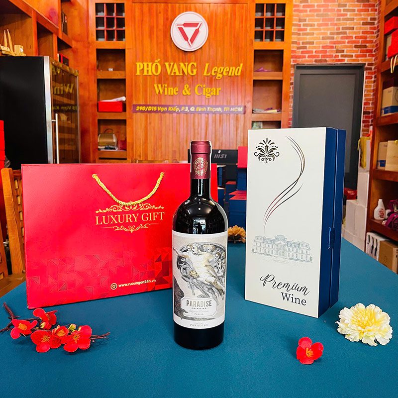 Hộp Quà Tết Rượu Vang Đơn - RN05