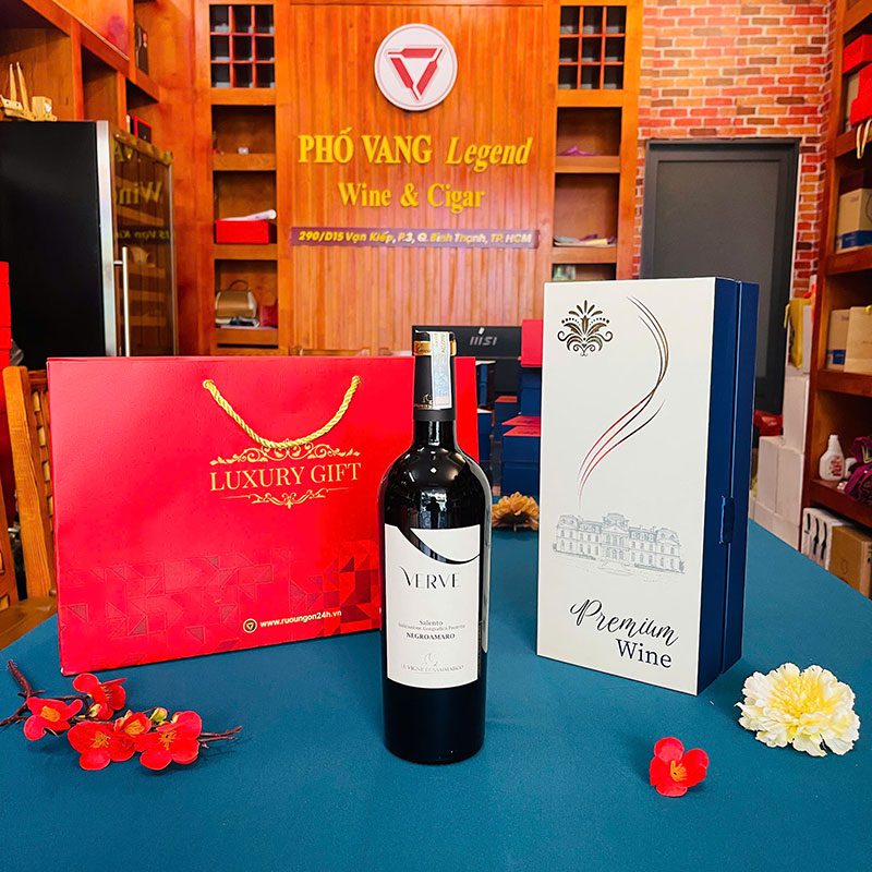 Hộp Quà Tết Rượu Vang Đơn - RN07