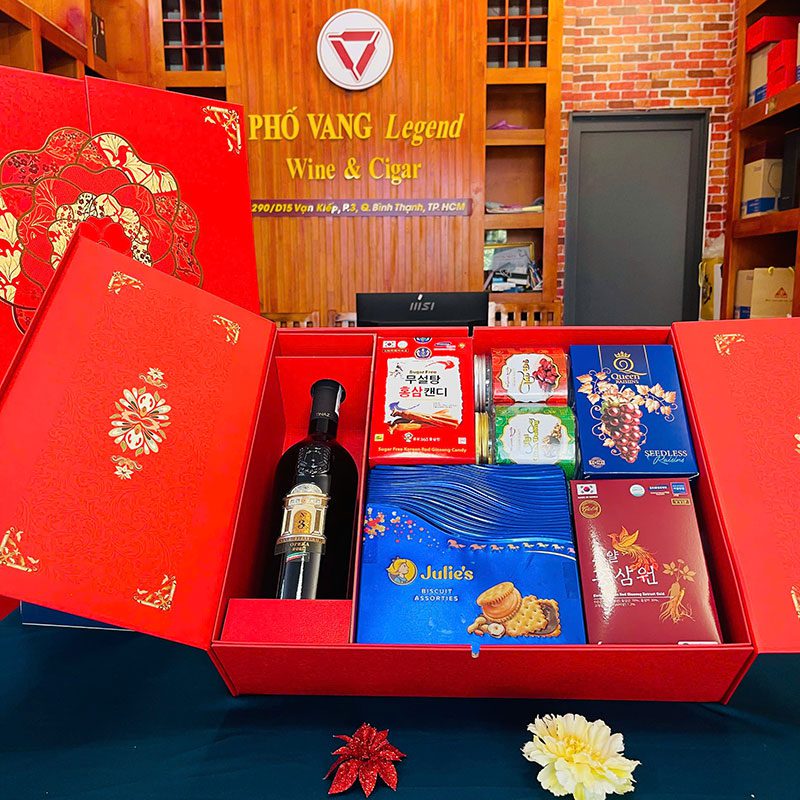 Mẫu Quà Hộp Tông Đỏ