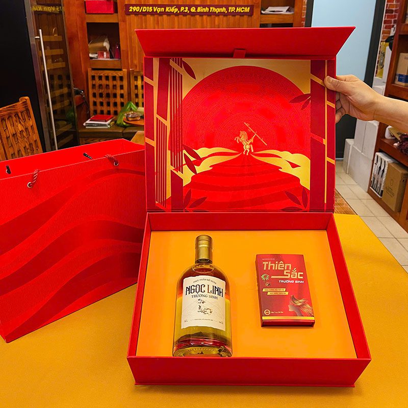 Mẫu Quà Rượu Sâm Và Thực Phẩm Chức Năng