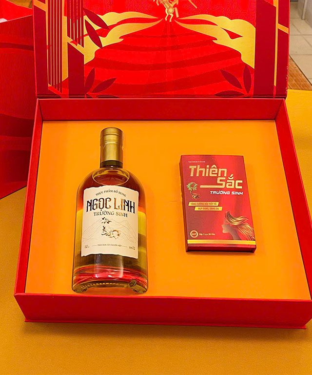 Quà Tết Rượu Sâm - 1
