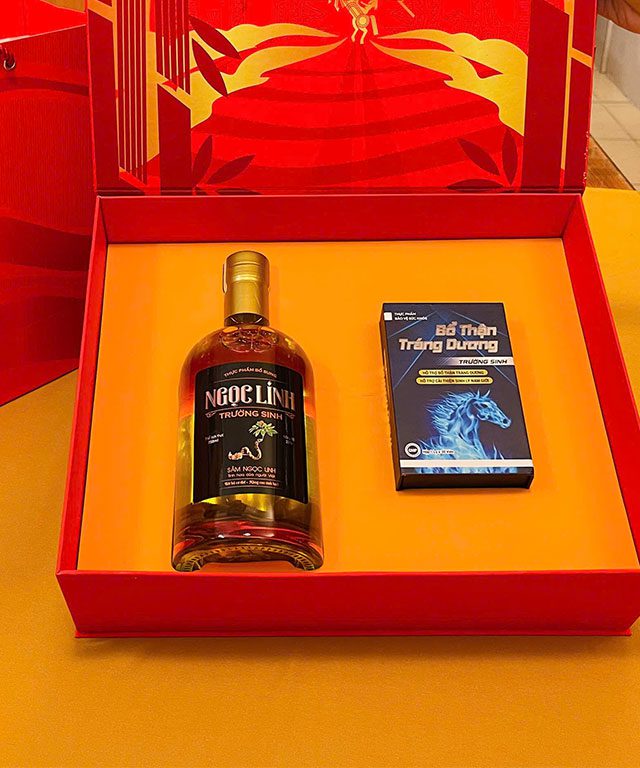 Quà Tết Rượu Sâm - 3