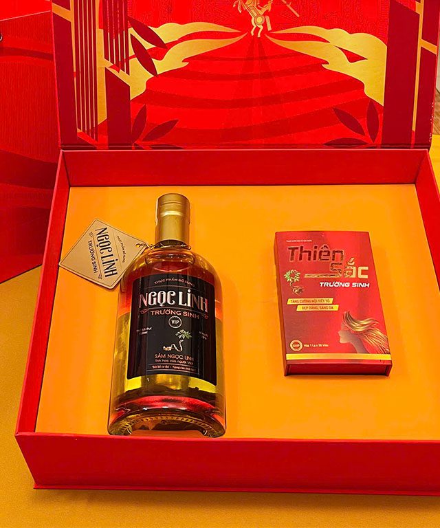 Quà Tết Rượu Sâm - 4