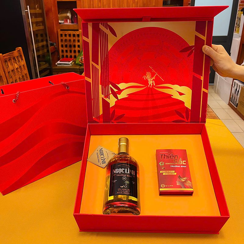 Quà Tết Rượu Sâm - RN04