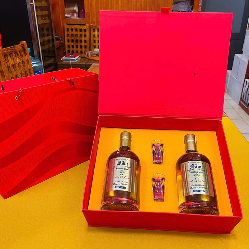 Quà Tết Rượu Sâm - RN06