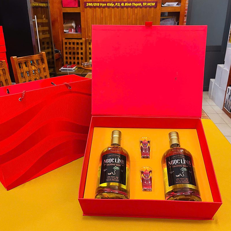 Quà Tết Rượu Sâm - RN07