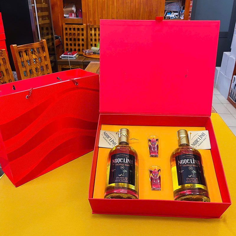 Quà Tết Rượu Sâm - RN08