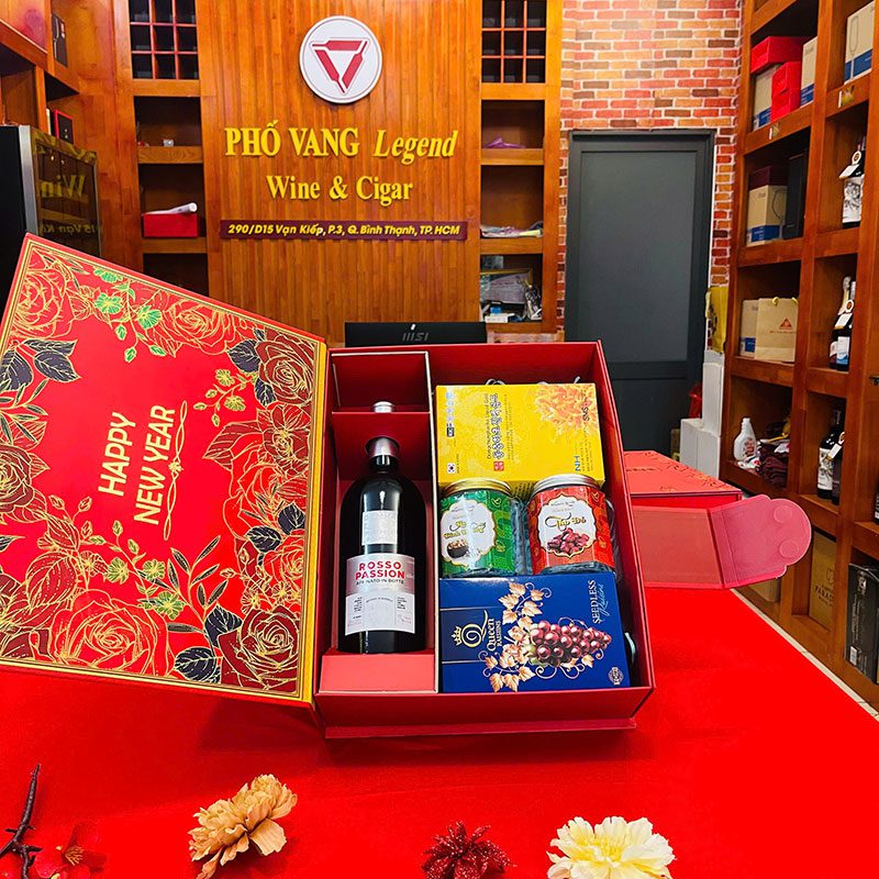 Quà Tết Rượu Vang & Bánh Kẹo - RN01