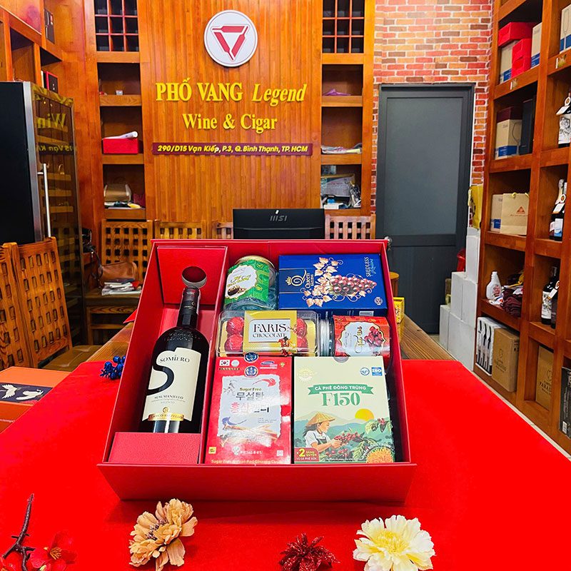 Quà Tết Rượu Vang & Bánh Kẹo - RN03