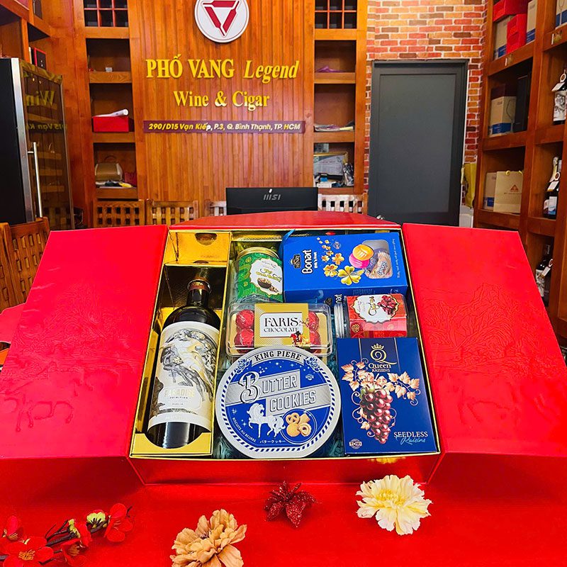 Quà Tết Rượu Vang & Bánh Kẹo - RN05