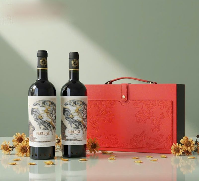 Set Quà 2 Chai Vang Paradise