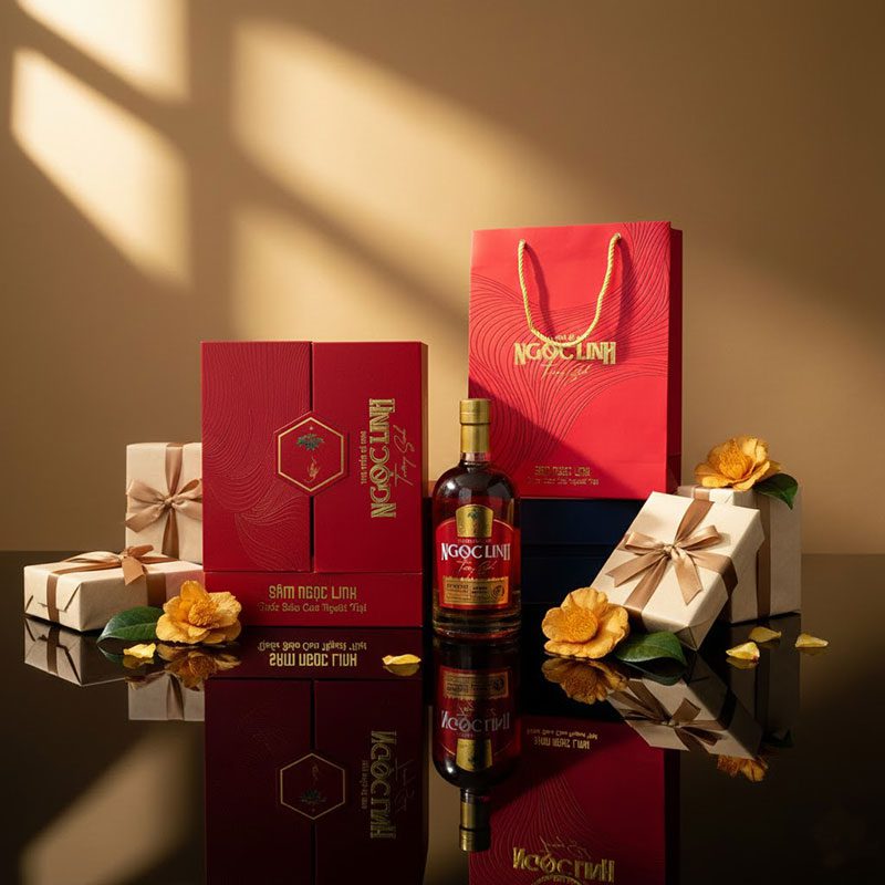 Quà Tết Rượu Ngọc Linh