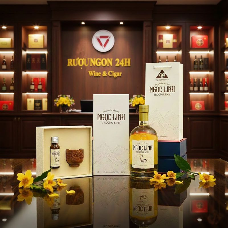 Rượu Sâm Ngọc Linh Chính Hãng