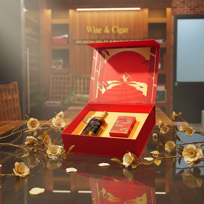 Hộp Quà Biếu Rượu Sâm Ngọc Linh