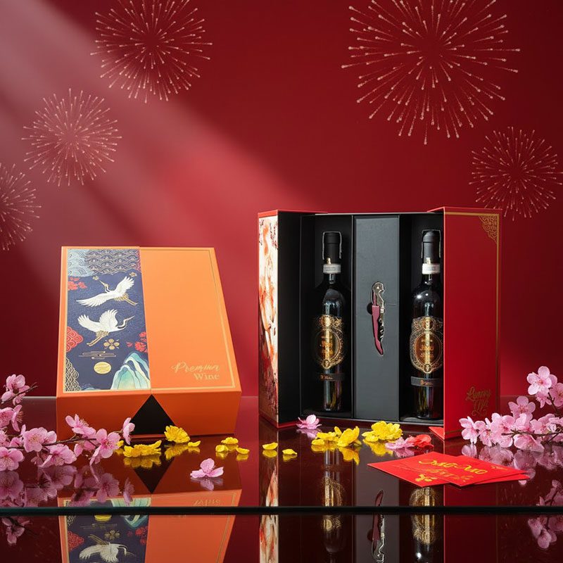 Hộp Quà Rượu Vang Sang Trọng