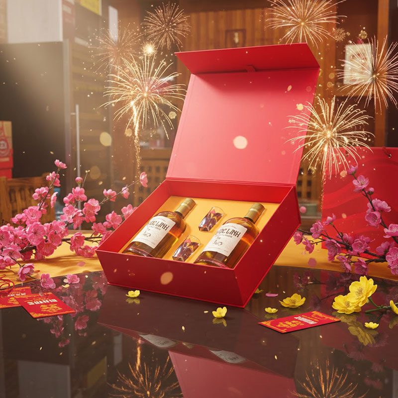 Quà Tặng Rượu Sâm Ngọc Linh 2 Chai