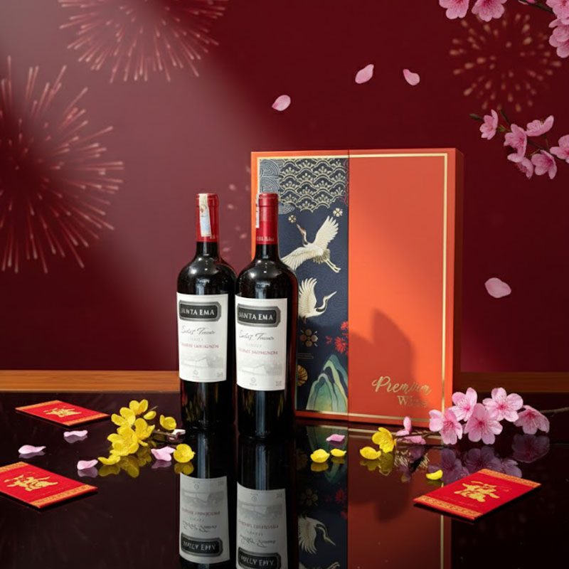 Set Quà Tết Sang Trọng Vang Chile