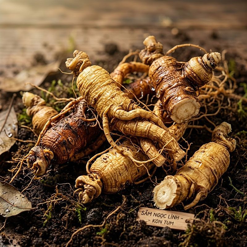 Củ Sâm Ngọc Linh