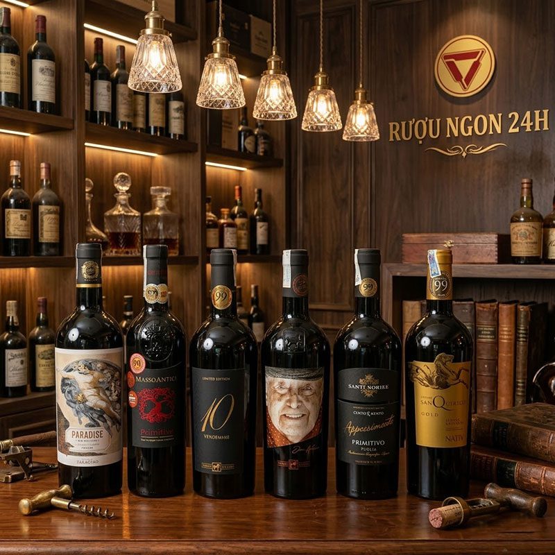 Những Chai Vang Ý Đẳng Cấp Tại Rượu Ngon 24H