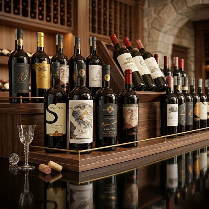 Rượu Vang Nhập Khẩu Nguyên Chai