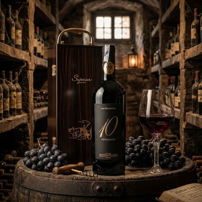 Rượu Vang Ý 10 Vendemmie Nhập Khẩu