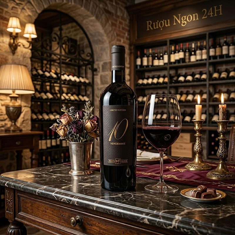 10 Vendemmie Vang Ý Rượu Ngon 24H
