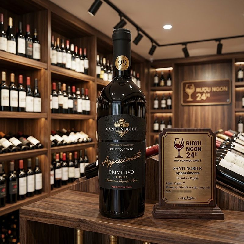 Santi Nobile Cento X Tại Showroom Rượu Ngon 24H