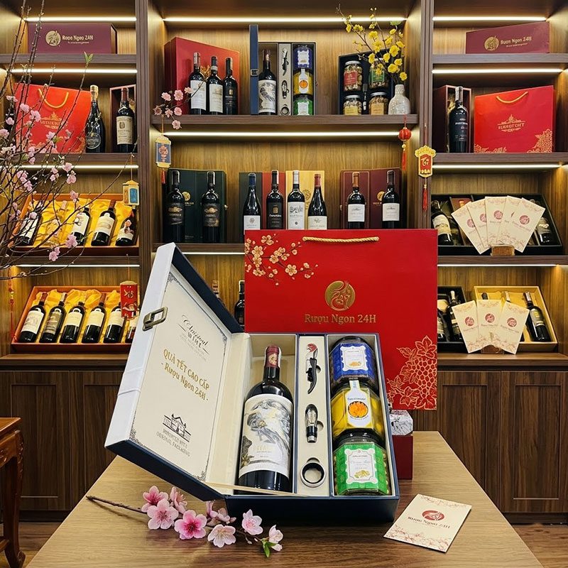 Set Quà Biếu Rượu Vang Tại Tây Ninh