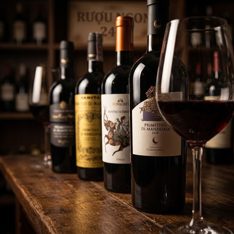 Rượu Vang Primitivo Di Manduria Rượu Ngon 24H