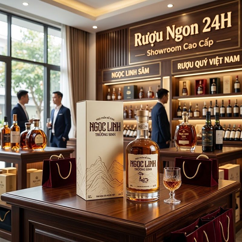 Rượu Sâm Ngọc Linh Chính Hãng