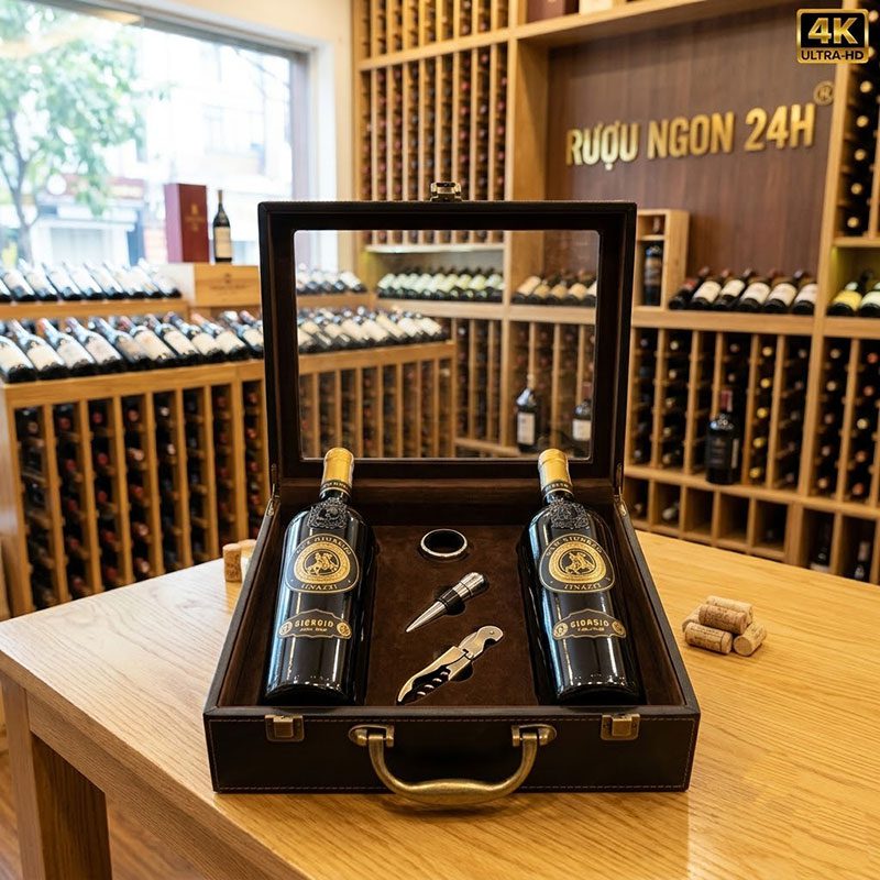 Set Quà Rượu Vang San Giorgio 18 Độ